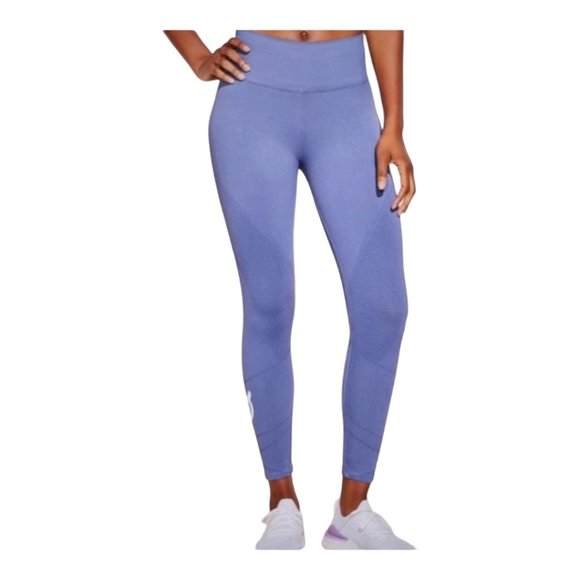 Peloton + Nux XS Lavender Compression Ribbed Tights Leggings - Picture 2 of 8